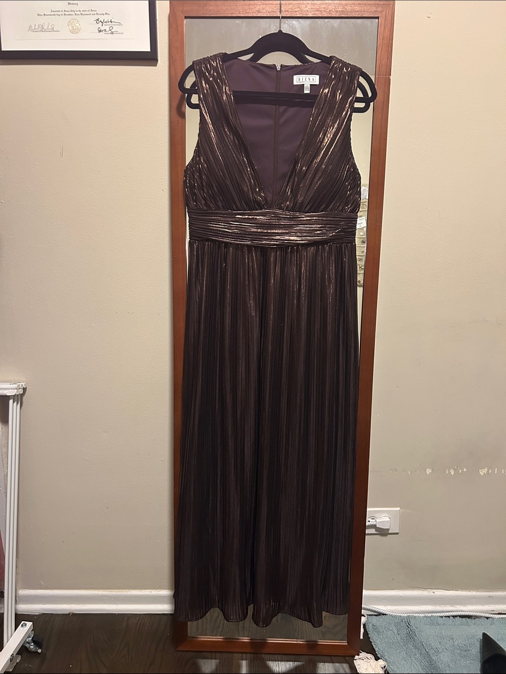 Siena Evening Gown - Padded Bust Cups
